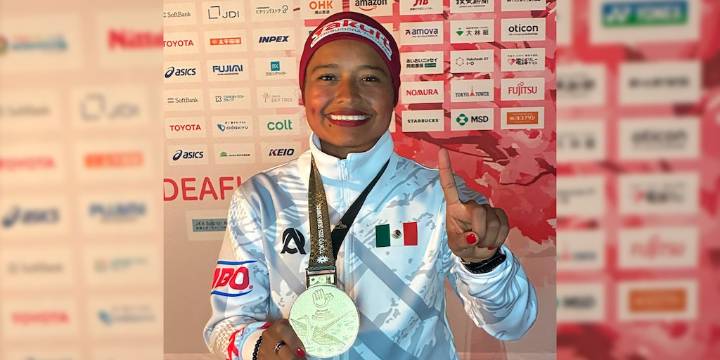 Lourdes Ponce gana primera medalla de oro para México en los Juegos Sordolímpicos Tokio 2025