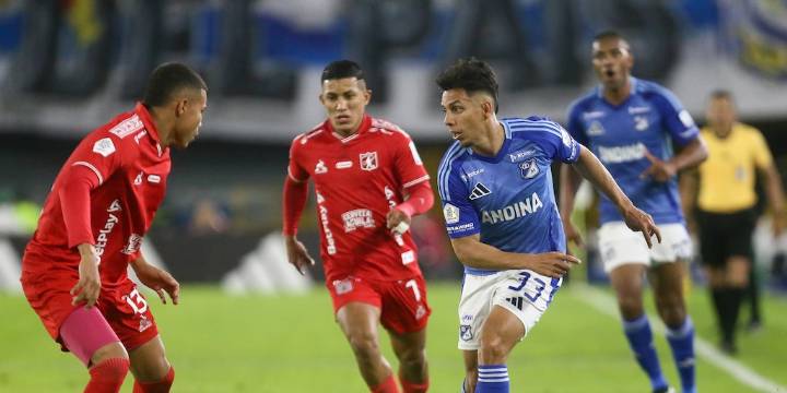 América de Cali y Santa Fe le salvarían el año a Millonarios en la Liga BetPlay: esta es la razón