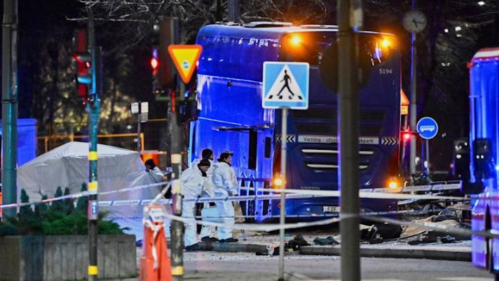 Stockholm bus crash: Several people killed as bus hits pedestrians