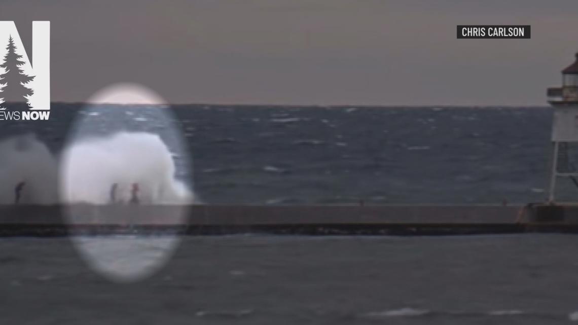 Fisherman shares story of pulling woman from Lake Superior