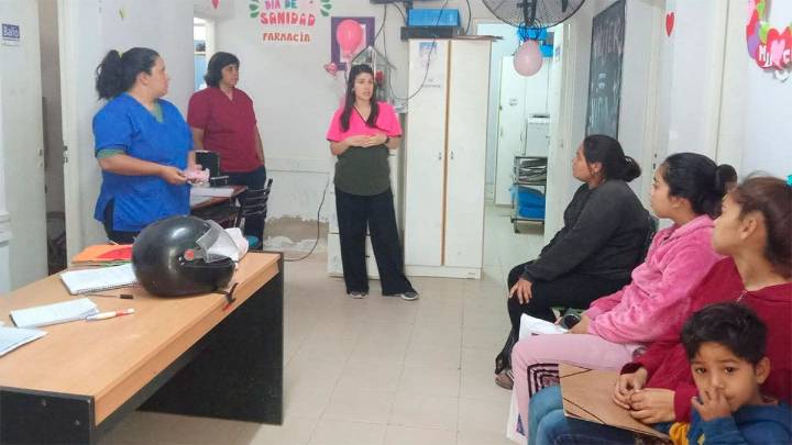 La Banda: Mujeres del barrio 25 de Mayo participaron de una charla sobre ITS