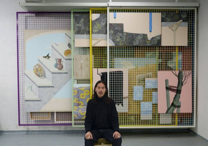 An Wei, el artista que comenzó en el restaurante chino de sus padres