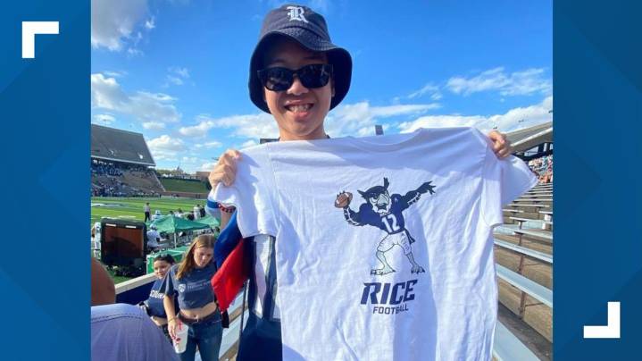 Meet the Rice University superfan who just got the surprise of a lifetime