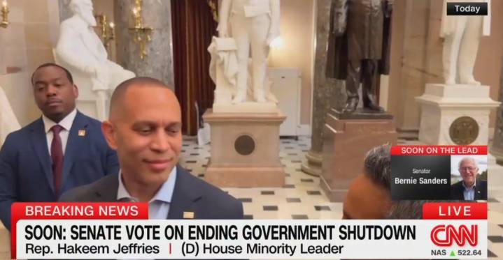 Manu Raju Drops Reality Check on Hakeem Jeffries After Shutdown Fight