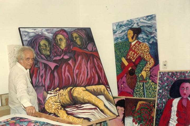 Murió el artista español Bernardo Rodríguez Gil, que vivía en la Argentina