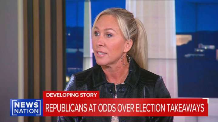 Marjorie Taylor Greene Says She ‘Yelled’ at Mike Johnson for His ‘Utter Failure’