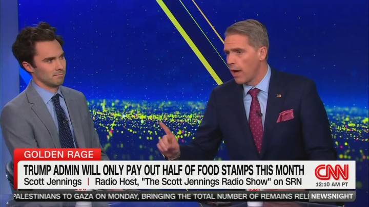 Scott Jennings Explodes on David Hogg Over Government Shutdown