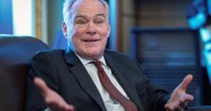 Kaine breaks with Democrats to back deal ending shutdown