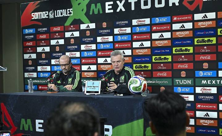 Javier Aguirre prepara siete cambios en el once titular de la Selección Mexicana para enfrentar a Paraguay