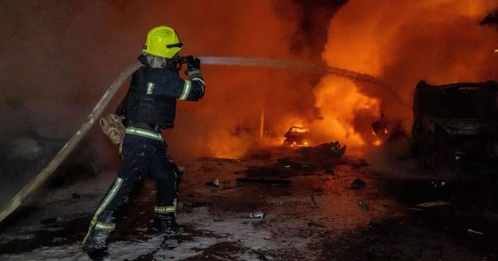 NATO scrambles fighter jets as Russian strikes on western Ukraine kill 25