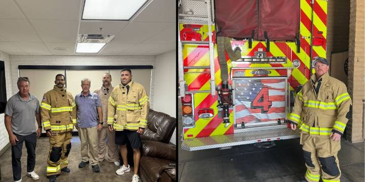 Manufacturer donates cutting-edge gear to Arizona firefighters