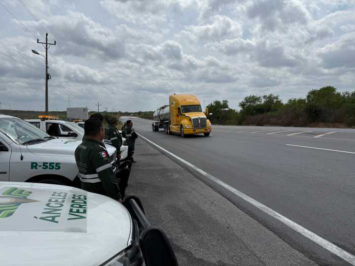 Otorgan Ángeles Verdes 21 atenciones diarias en carreteras de Tamaulipas