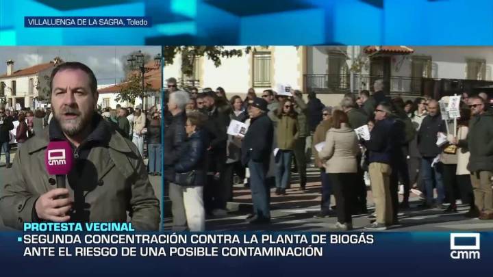 Nueva concentración contra la planta de biogás en Villaluenga de la Sagra