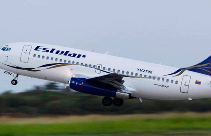 La aerolínea Estelar suspende vuelos desde Venezuela a España hasta el 28 de noviembre