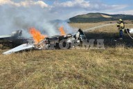 Se desploma avioneta  en Purépero, Michoacán