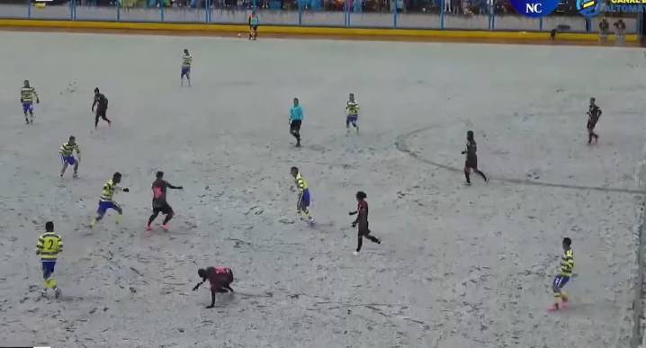 Impresionante granizada sorprende a todos en el duelo del Unión Minas por la Copa Perú | VIDEO Unión Minas venció 4-0 al AD Tahuishco y clasificó a las semifinales de la Copa Perú