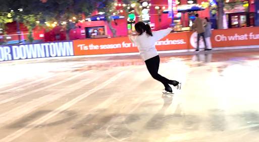 Downtown Sacramento sparkles as holiday lights, ice rink ring in the holiday season