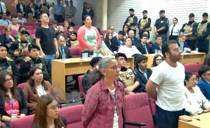 El momento en el que condenaron a los integrantes del clan Sena