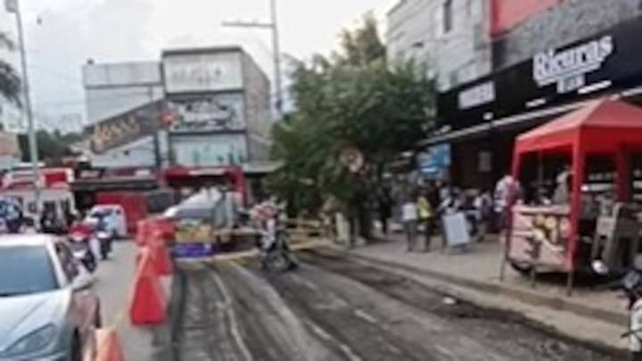 Polémica entre Samuel Merchán y Edil por arreglo de vía del barrio Meléndez en Cali; esto es lo que pasa