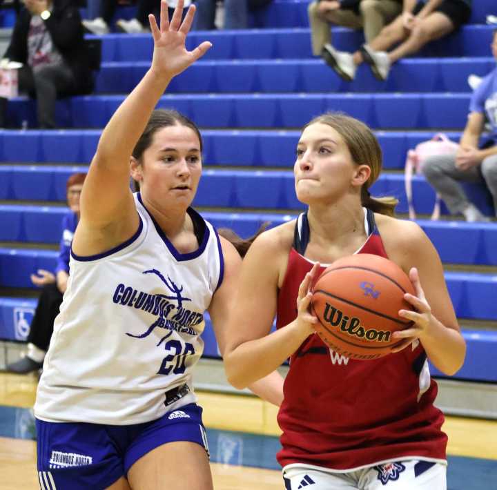 Stars bring strengths, weaknesses into clear focus during scrimmage workout at Columbus North