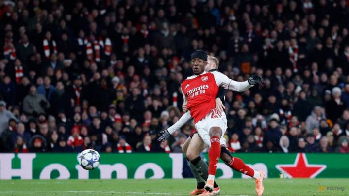 Madueke enjoys 'perfect night' after scoring his first Arsenal goal against Bayern