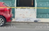 Hombre fallece en calles del centro de Saltillo