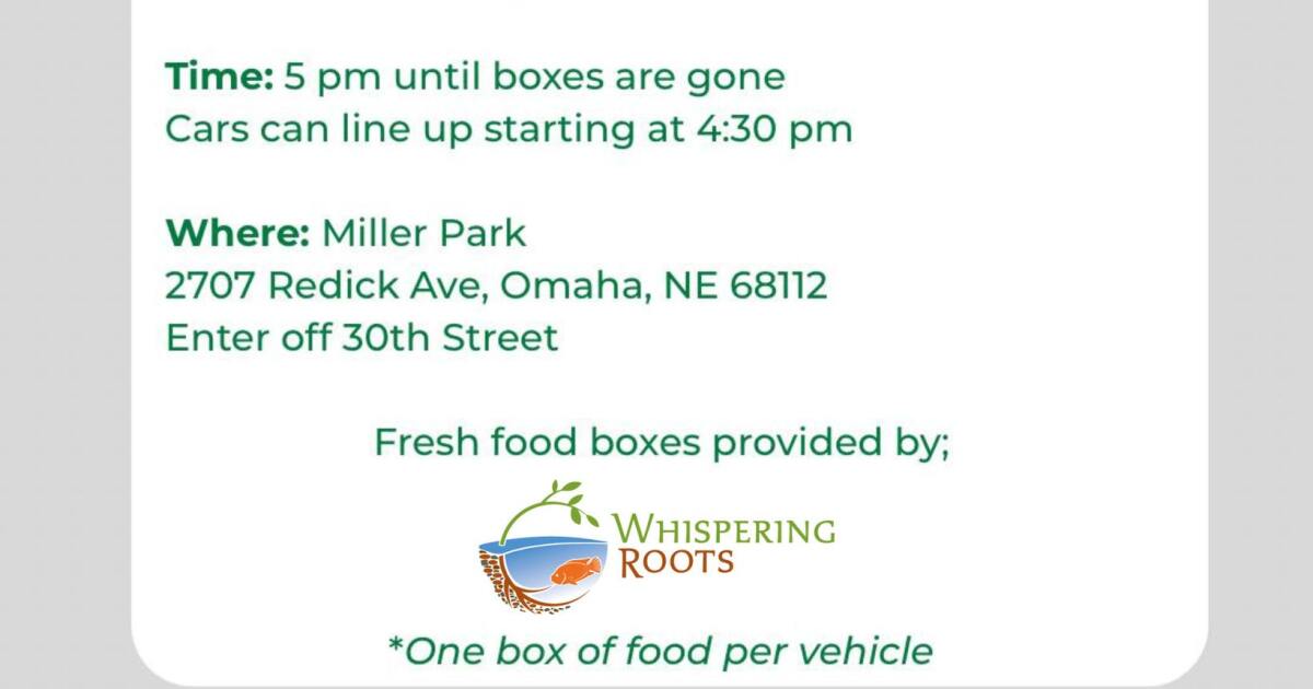 Free fresh food at Miller Park aims to support families