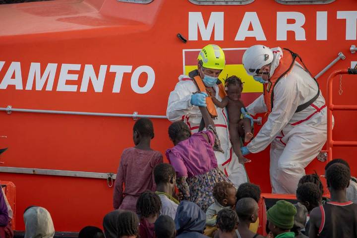 Cuatro de cada cinco menores trasladados desde Canarias son chicas