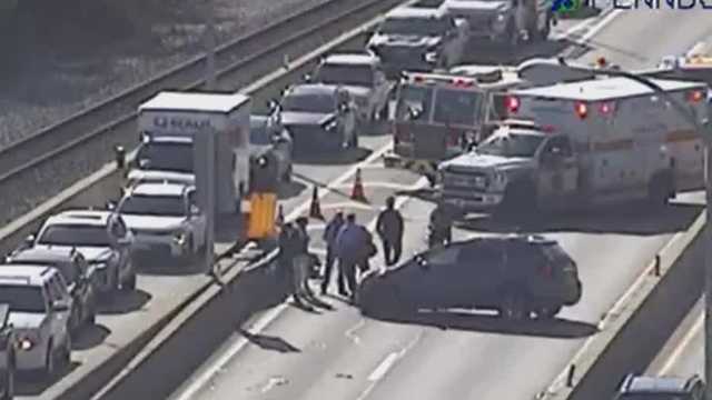 Route 28 crash brings emergency response near Pittsburgh bridge