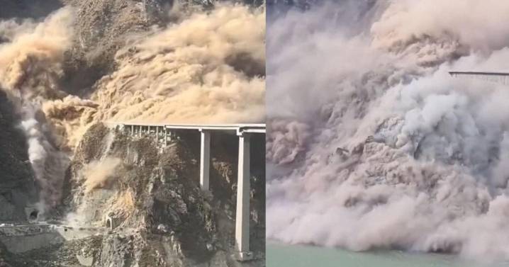 VIDEO | Colapsa puente en China pocos meses después de su inauguración
