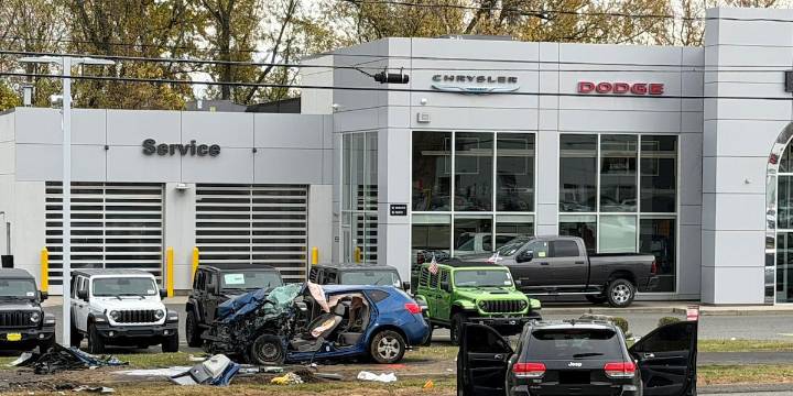 New video shows moments after suspect crashes following police pursuit