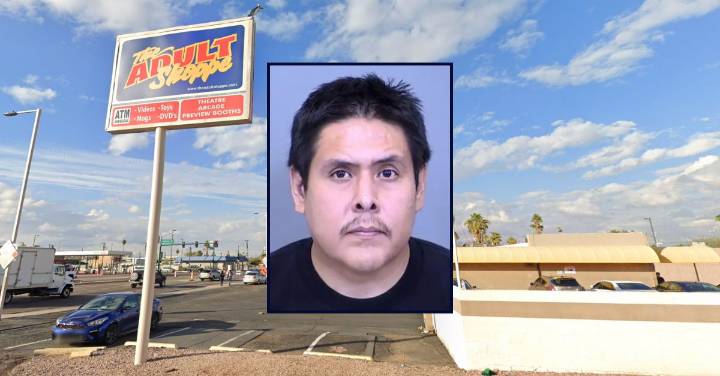 4 kids left in 124-degree car while dad visits adult store for nearly an hour
