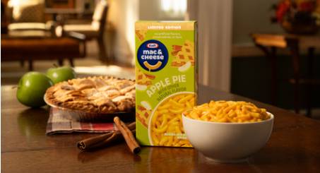 Kraft Mac & Cheese Debuts Apple Pie Flavor Just in Time...