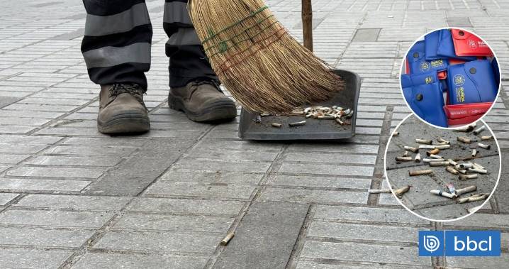 Ñuñoa inicia campaña de "Cero Colillas": multas por arrojar cigarrillos podrían superar los $340 mil