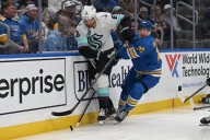 Deadspin | Late scoring rescues Kraken against Blues