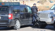 Driver injured in collision on Main Street near Cedar City Hospital