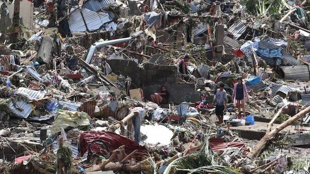 At least 66 dead after Typhoon Kalmaegi floods Philippines, engulfing entire communities