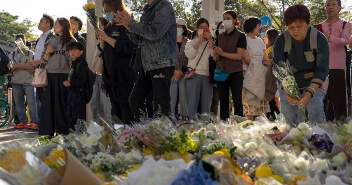 Autoridades investigan corrupción y negligencia por el incendio que dejó 128 muertos en Hong Kong