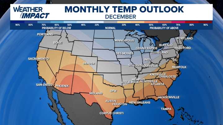 DECEMBER OUTLOOK | A colder and potentially snowier December is expected this year