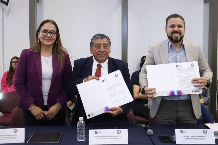 CEDH y Asociación de Locutores firman convenio de colaboración en Michoacán