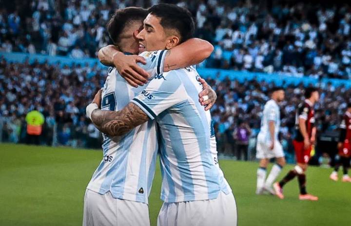 Racing le ganó a River por 3 a 2 y clasificó a los cuartos de final del Torneo Clausura 2025
