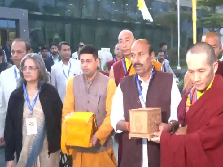 Sacred relics of Lord Buddha embark on a journey to Bhutan
