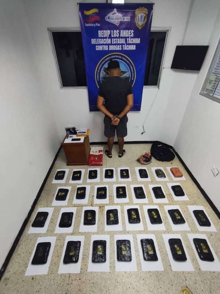 Cicpc incautó más de 16 kilos de marihuana en allanamiento