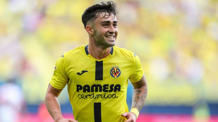 La reacción de Alberto Moleiro a la victoria del Villarreal (0-2): "Estar arriba demuestra que estás trabajando bien"