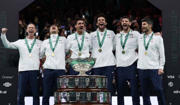 Italia conquista la Copa Davis sin Sinner ni Musetti