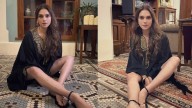 Aditi Rao Hydari in a black kaftan is proof that minimalism can rule the room