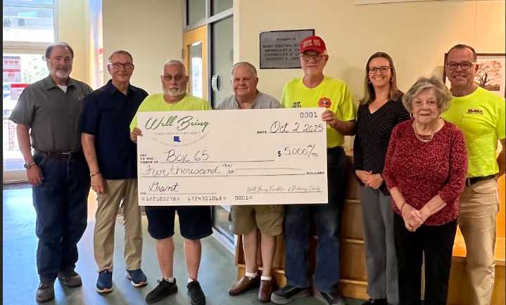 Well Being Foundation Presents$5,000 Grant Awards to Box 65 andFaith Fellowship...