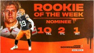 Carson Schwesinger nominated for NFL Rookie of the Week for Week 11