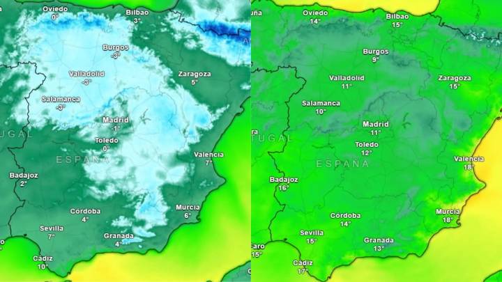Llega un cambio radical de temperaturas en las próximas horas: estas son las zonas que tendrán diferencias de hasta 8 grados