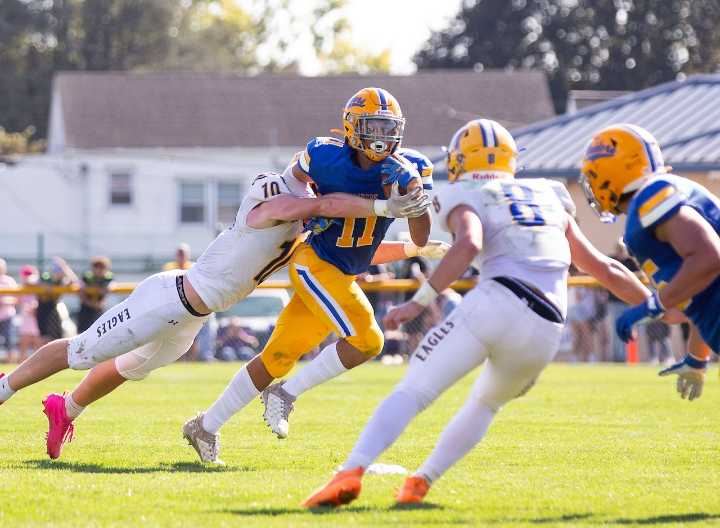 Line Mountain survives stern test with Montgomery, wins District 4 football title